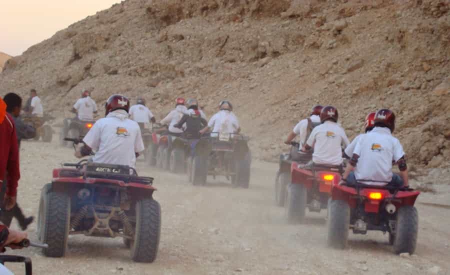 Travel to Black and White Deserts